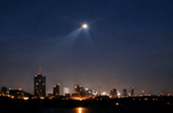 UFOらしき飛行物体です