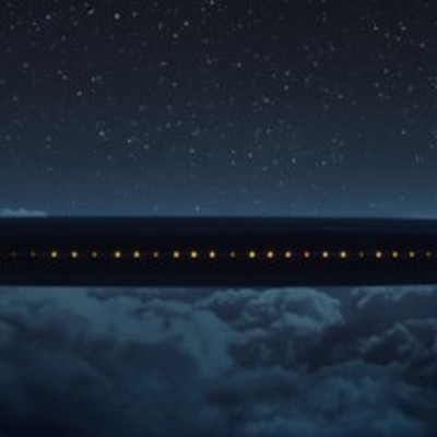 シガー型のUFO