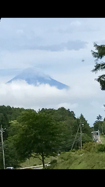 山梨県で撮影されたUFO