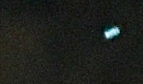 東京都江戸川区で撮影されたUFO
