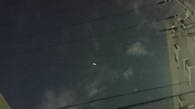 千葉県市川市で撮影されたUFO