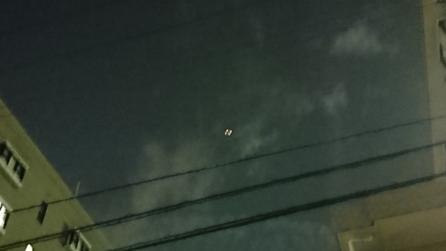 千葉県市川市で撮影されたUFO