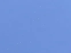 10月7日ディズニーランドで大量のUFO